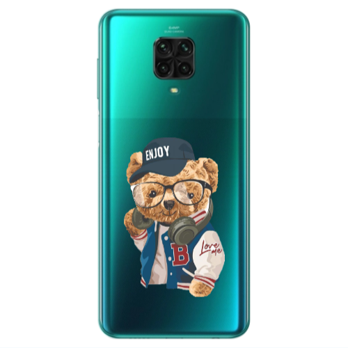 Xiaomi Redmi Note 9S Enjoy Transparent Silicone TPU Θήκη