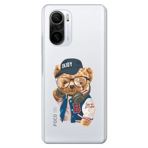 Xiaomi Poco F3 Enjoy Transparent Silicone TPU Θήκη
