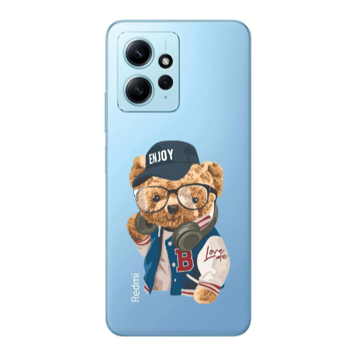 Xiaomi Redmi Note 12 4G Enjoy Transparent Silicone TPU Θήκη