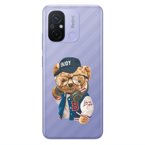 Xiaomi Redmi 12C Enjoy Transparent Silicone TPU Θήκη