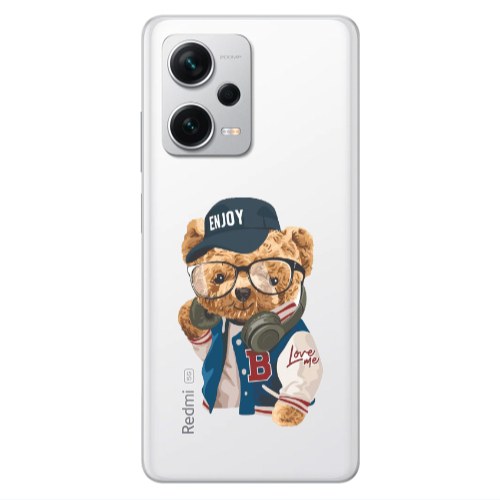 Xiaomi Redmi Note 12 5G Enjoy Transparent Silicone TPU Θήκη