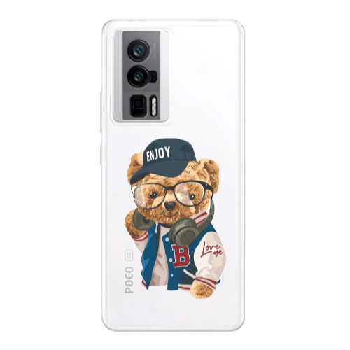 Xiaomi Poco F5 Pro Enjoy Transparent Silicone TPU Θήκη