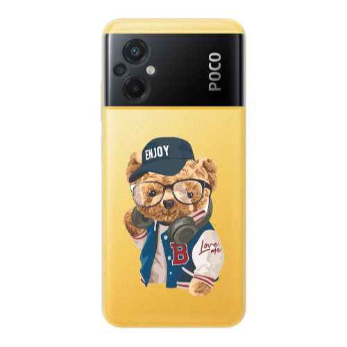 Xiaomi Poco M5 Enjoy Transparent Silicone TPU Θήκη