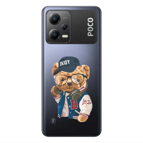 Xiaomi Poco X5 Enjoy Transparent Silicone TPU Θήκη