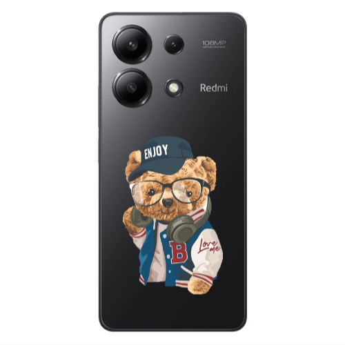Xiaomi Redmi Note 13 4G Enjoy Transparent Silicone TPU Θήκη