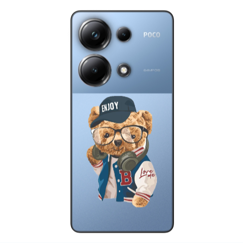 Xiaomi Poco M6 Pro 4G Enjoy Transparent Silicone TPU Θήκη