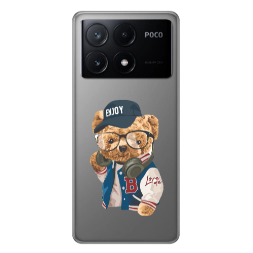 Xiaomi Poco X6Pro 5G Enjoy Transparent Silicone TPU Θήκη