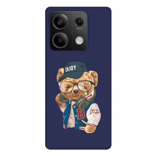 Xiaomi Redmi Note 13Pro 5G Enjoy Dark blue Colored Silicone TPU Θήκη