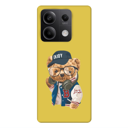 Xiaomi Redmi Note 13Pro 5G Enjoy Yellow Colored Silicone TPU Θήκη