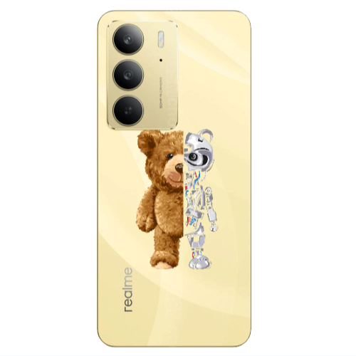 Realme C 75 Glacier Transparent Silicone TPU Θήκη