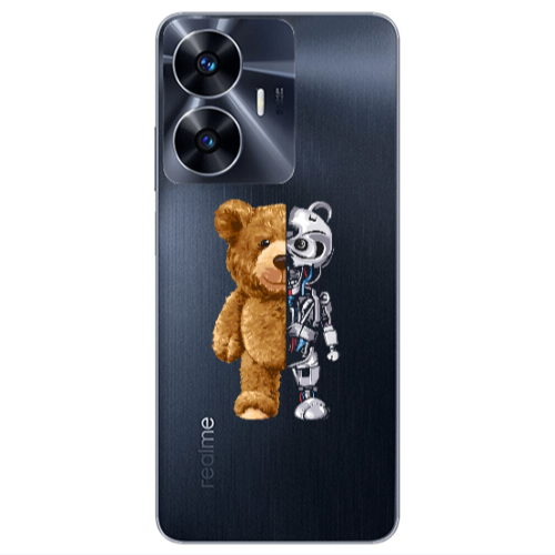 Realme Note 50 Glacier Transparent Silicone TPU Θήκη