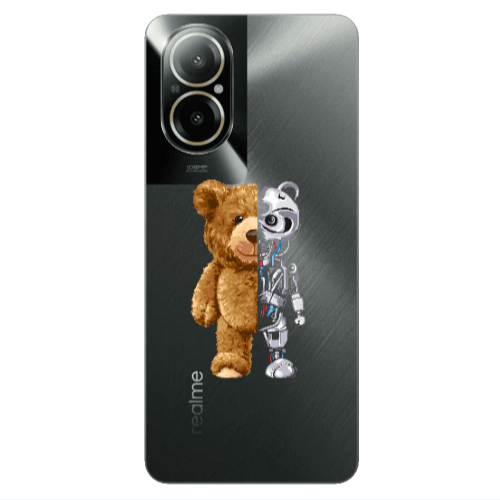 Realme C67 Glacier Transparent Silicone TPU Θήκη
