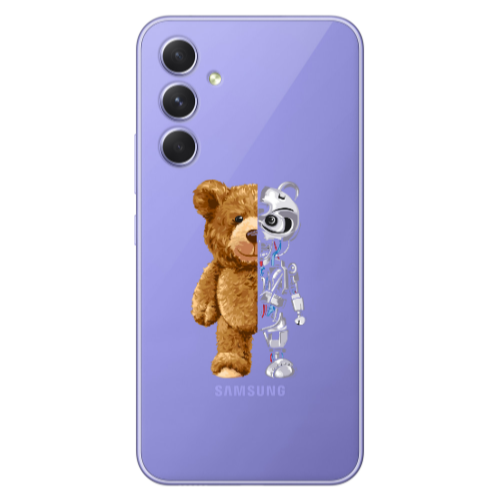 Samsung A56 Glacier Transparent Silicone TPU Θήκη