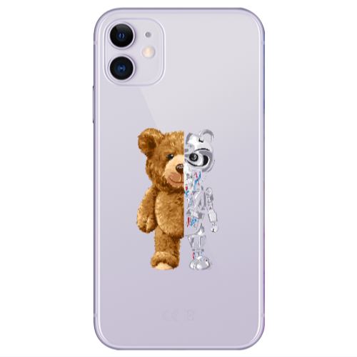 Apple iPhone 11  Glacier Transparent Silicone TPU Θήκη