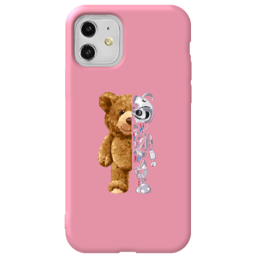 Apple iPhone 11  Glacier Pink Colored Silicone TPU Θήκη