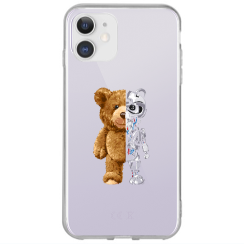 Apple iPhone 12 Glacier Transparent Silicone TPU Θήκη