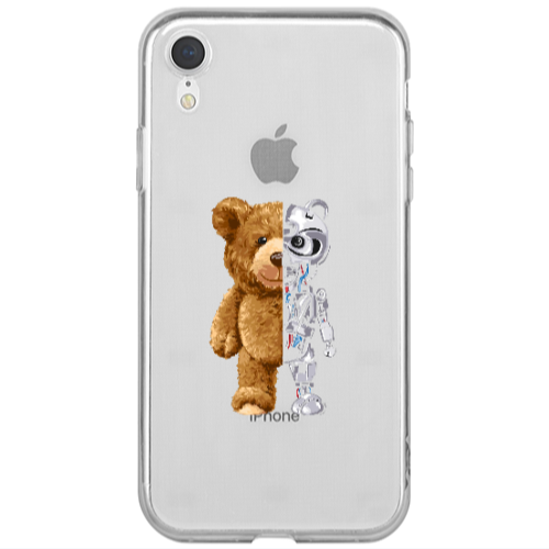 Apple iPhone Xr Glacier Transparent Silicone TPU Θήκη