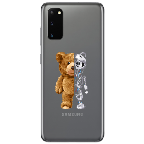 Samsung S20 Glacier Transparent Silicone TPU Θήκη
