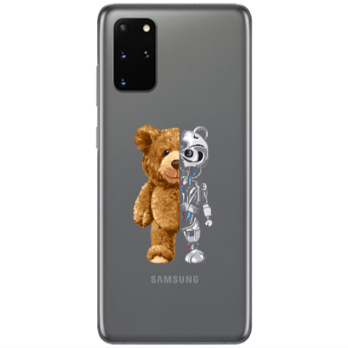 Samsung S20 Plus Glacier Transparent Silicone TPU Θήκη