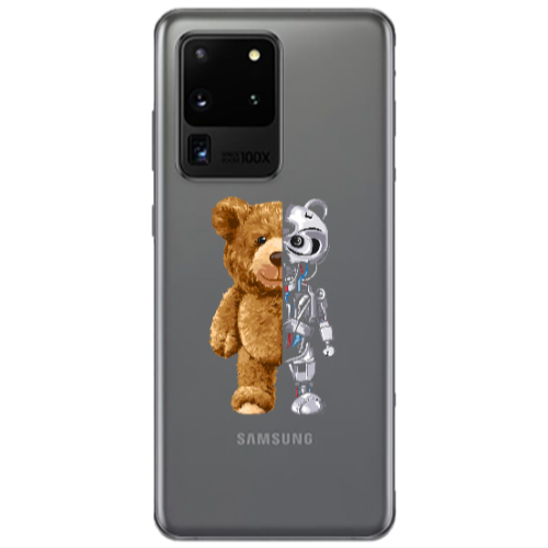 Samsung S20 Ultra Glacier Transparent Silicone TPU Θήκη