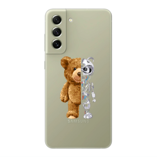 Samsung S21 Glacier Transparent Silicone TPU Θήκη