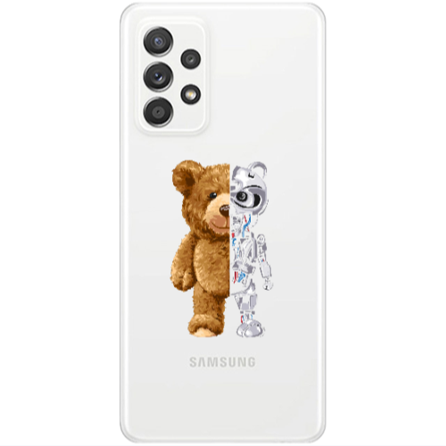 Samsung A53 Glacier Transparent Silicone TPU Θήκη