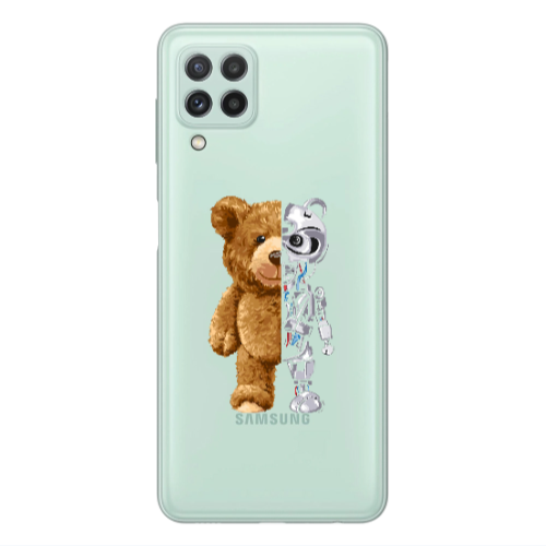 Samsung A22 4G Glacier Transparent Silicone TPU Θήκη