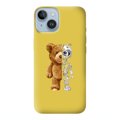 Apple iPhone 14 Plus Glacier Yellow Colored Silicone TPU Θήκη