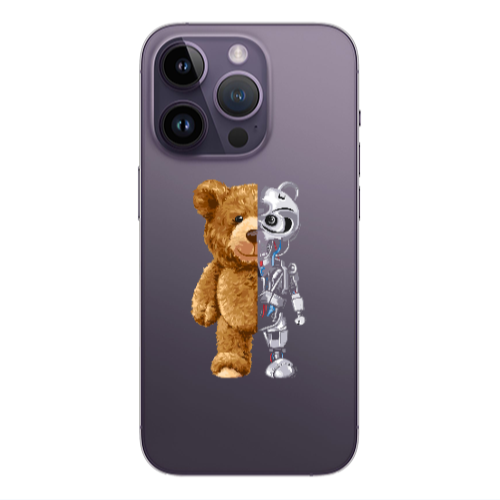 Apple iPhone 14 Pro Max Glacier Transparent Silicone TPU Θήκη
