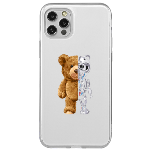 Apple iPhone 12 Pro Glacier Transparent Silicone TPU Θήκη
