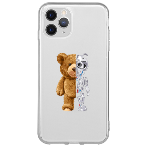 Apple iPhone 12 Pro Max Glacier Transparent Silicone TPU Θήκη