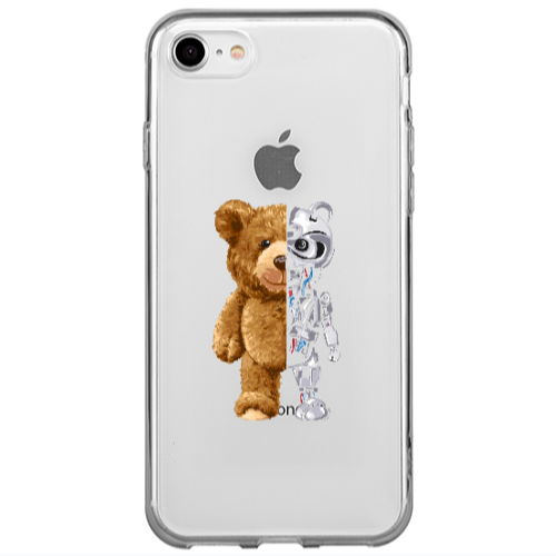 Apple iPhone 7 Glacier Transparent Silicone TPU Θήκη
