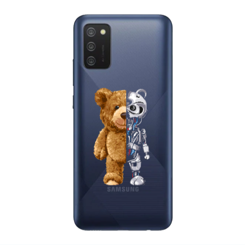 Samsung A03S Glacier Transparent Silicone TPU Θήκη