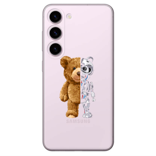 Samsung S23 Glacier Transparent Silicone TPU Θήκη