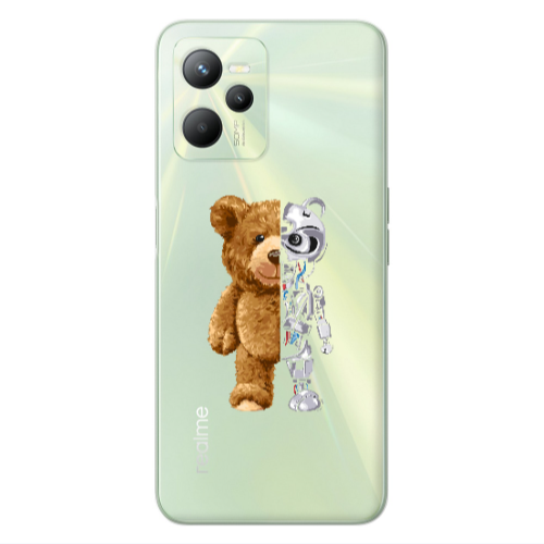Realme C35 Glacier Transparent Silicone TPU Θήκη
