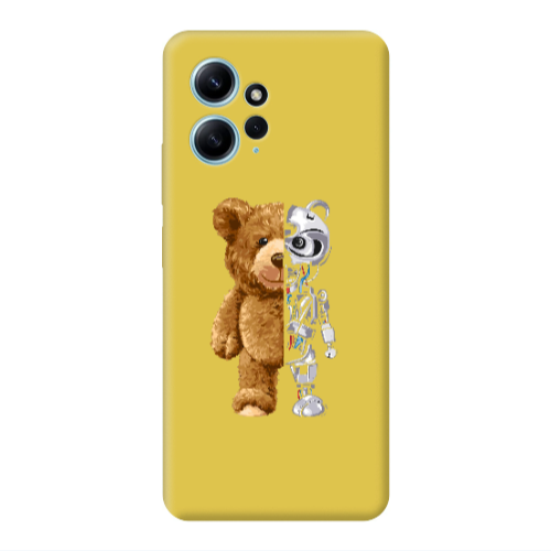 Xiaomi Redmi Note 12 4G Glacier Yellow Colored Silicone TPU Θήκη