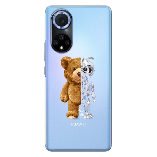 Huawei Nova 9 Glacier Transparent Silicone TPU Θήκη
