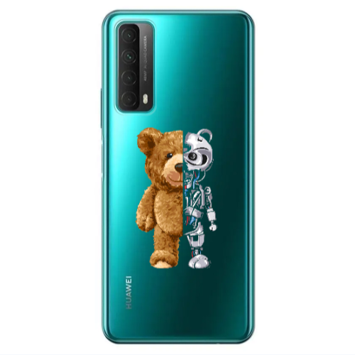 Huawei P Smart 2021 Glacier Transparent Silicone TPU Θήκη