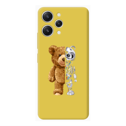 Xiaomi Redmi 12 Glacier Yellow Colored Silicone TPU Θήκη