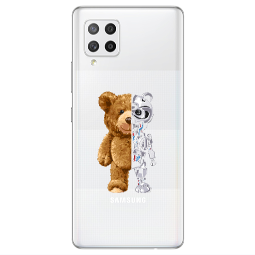 Samsung A42 5G Glacier Transparent Silicone TPU Θήκη