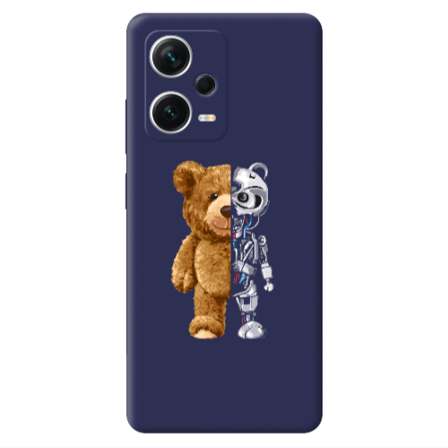 Xiaomi Poco X5 Glacier Dark blue Colored Silicone TPU Θήκη