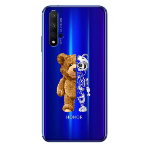Huawei Nova 5 T Glacier Transparent Silicone TPU Θήκη
