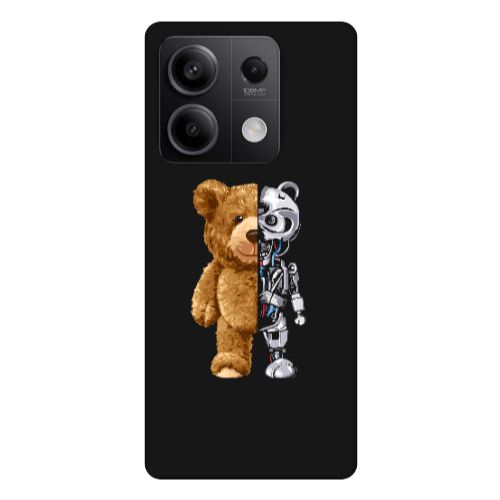 Xiaomi Redmi Note 13 5G Glacier Black Colored Silicone TPU Θήκη