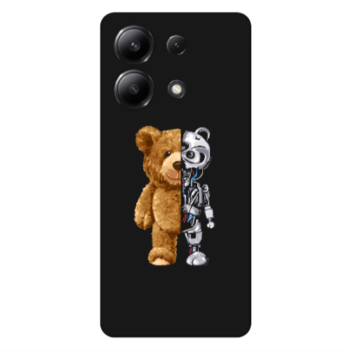 Xiaomi Redmi Note 13 4G Glacier Black Colored Silicone TPU Θήκη