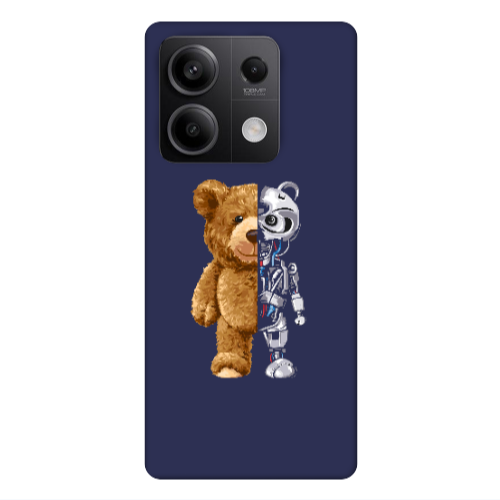 Xiaomi Redmi Note 13Pro 5G Glacier Dark blue Colored Silicone TPU Θήκη