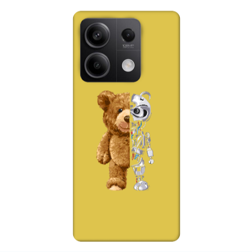 Xiaomi Redmi Note 13Pro 5G Glacier Yellow Colored Silicone TPU Θήκη