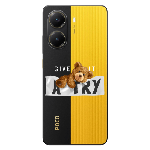 Xiaomi Poco X7 Pro Give me Transparent Silicone TPU Θήκη