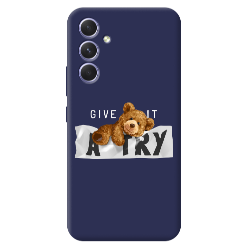 Samsung A36 Give me Dark blue Colored Silicone TPU Θήκη