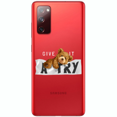 Samsung S20 FE Give me Transparent Silicone TPU Θήκη
