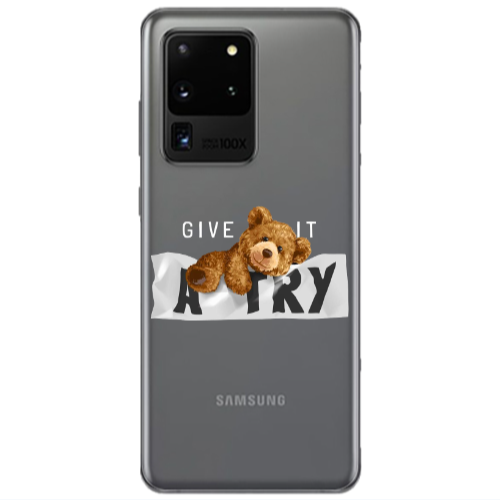Samsung S20 Ultra Give me Transparent Silicone TPU Θήκη
